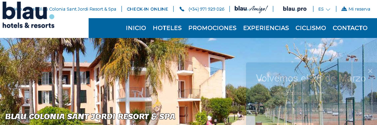 BLAU COLONIA SANT JORDI RESORT & SPA